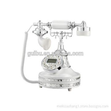 white antique style brand antique telephone for business gifts